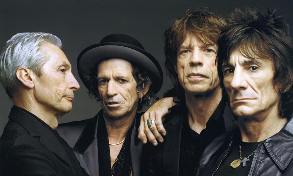 The Rolling Stones honoured with stamp collection